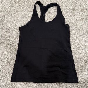 lululemon athletica Black Racerback Tank Top